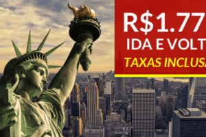 passagens nova york promoção