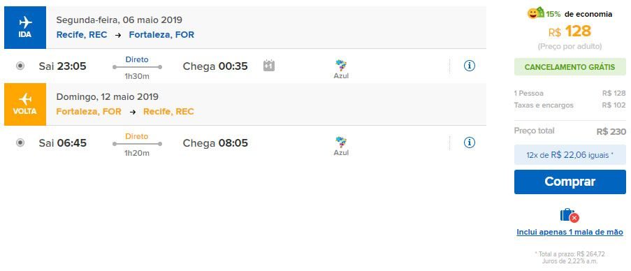 promoção black friday passagens nordeste