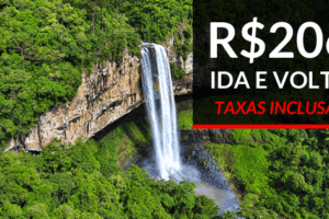 promoção gramado pasasgens aéreas