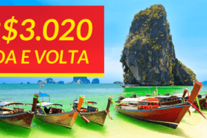 promoção passagem tailandia