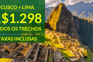 promoção peru passagens áereas