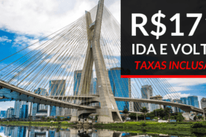 são paulo promoção passagens aéreas