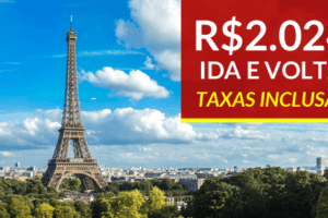 passagens ofertas paris