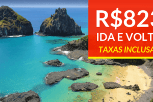 promoção de passagem fernando de noronha