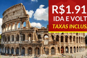 promoção itália voos