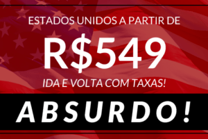 promoção passagens eua