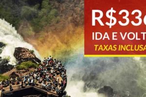 voos em promoção foz do iguaçu