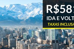 passagens chile promoção