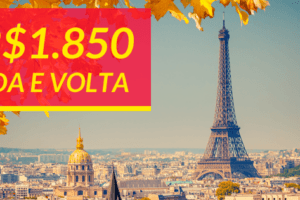 promoção passagens aéreas paris