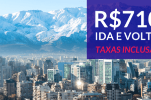 promoção passagens chile santiago