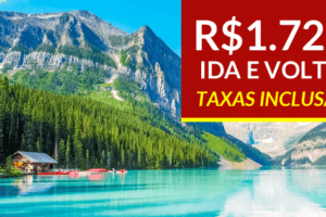 canadá promoção passagem aérea