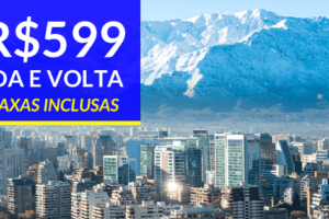 mega promoção santiago chile passagens