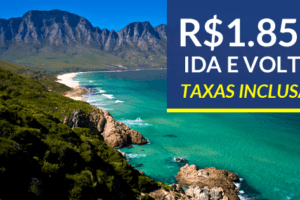 promoção de passagem aérea áfrica do sul