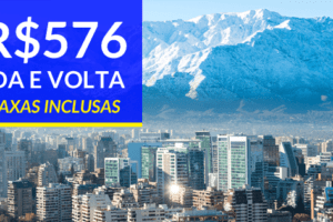 promoção relâmpago santiago passagens aéreas