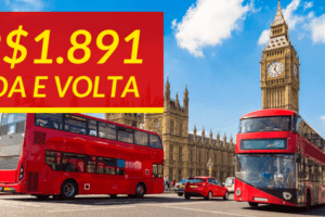 super promoção passagens londres