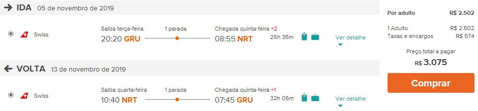 japão promoção de passagens áereas