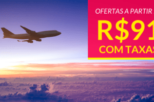 latam promoção passagens aéreas relâmpago