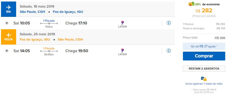 latam voo promoção relâmpago