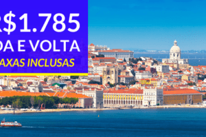 passagem portugal promoção