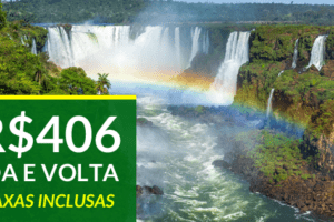 passagens foz do iguaçu