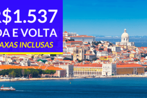 portugal passagens promoção relâmpago
