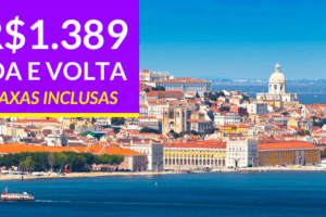 portugal super promoção de passagens aéreas