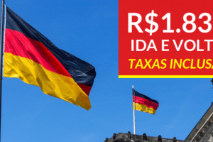 promoção alemanha passagens aéreas