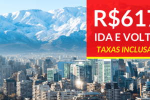promoção chile passagens aéreas baratas