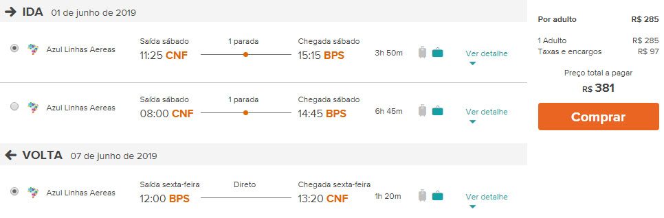 promoção de passagens aéreas oferta