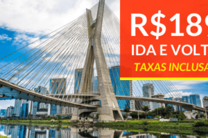 promoção passagens são paulo