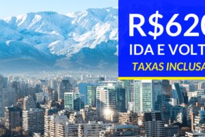 santiago promoção passagem aérea