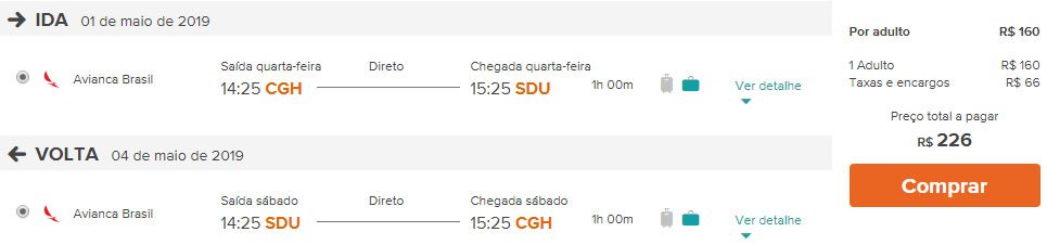 voos promoção rio de janeiro