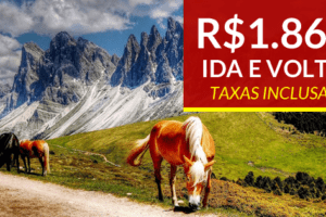 itália promoção relâmpago passagens baratas