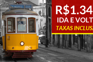 portugal promoção passagens aéreas relâmpago