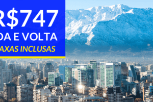 promoção passagens santiago