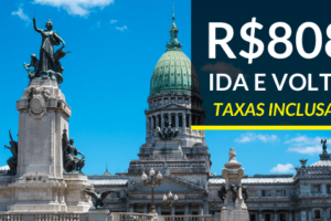 promoção de passagem argentina