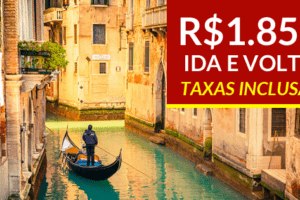 promoção passagens veneza