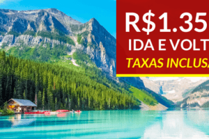 Canadá promoção passagens aéreas