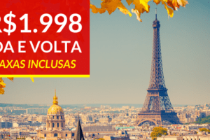 paris promoção voos