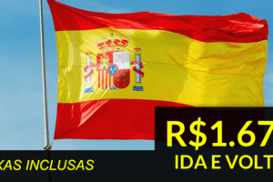 oferta passagem espanha