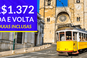 promoção passagens aéreas Portugal