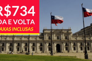 promoção passagens aéreas santiago