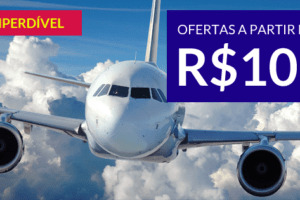 passagem aérea em promoção