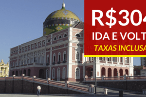 promoção passagens belém manaus