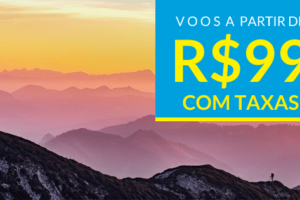 voos em promoção