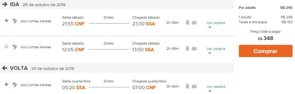 azul passagens aéreas promoção nordeste