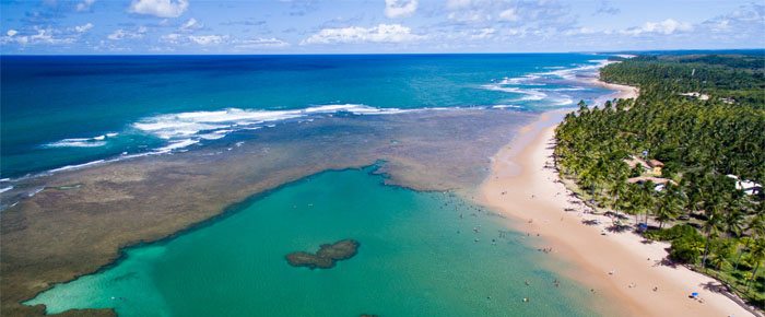 Praia no Nordeste