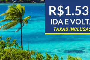 promoção de passagens aéreas caribe