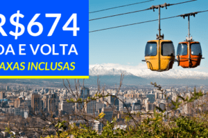 promoção de passagens para santiago