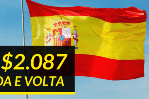 promoção passagens Espanha